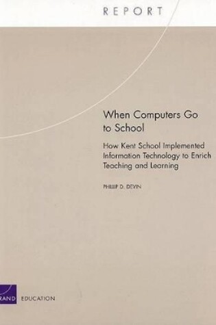 Cover of When Computers Go to School