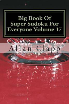 Book cover for Big Book of Super Sudoku for Everyone Volume 17