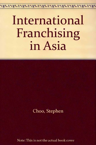 Book cover for International Franchising in Asia