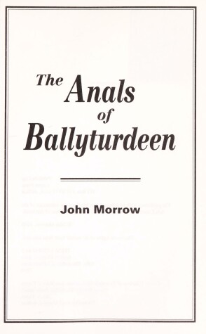 Book cover for Anals of Ballyturdeen