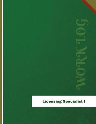 Cover of Licensing Specialist I Work Log
