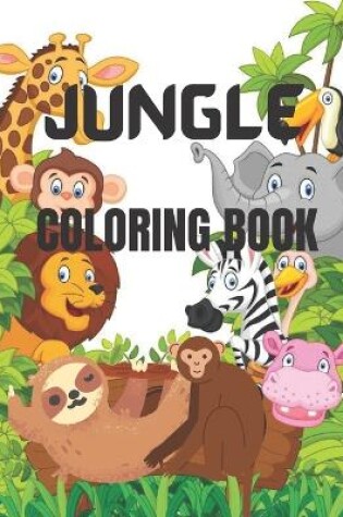 Cover of Jungle Colour Book