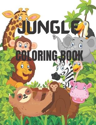 Book cover for Jungle Colour Book