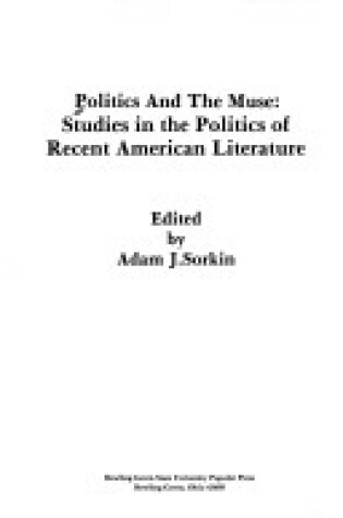 Cover of Politics & the Muse