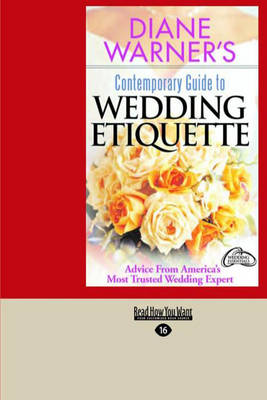 Book cover for Diane Warner's Contemporary Guide to Wedding Etiquette