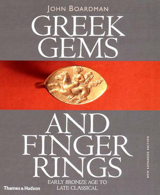 Cover of Greek Gems and Finger Rings