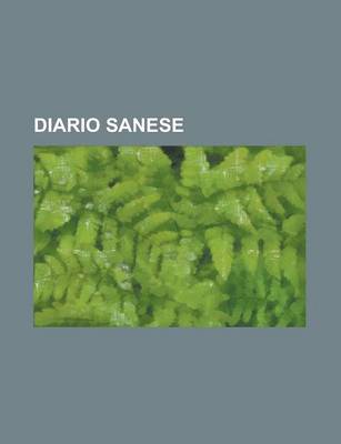 Book cover for Diario Sanese