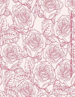 Cover of Pink Flowers Bloom 2018-2019 Large Academic Year Monthly Planner