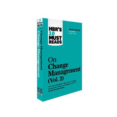 Book cover for HBR's 10 Must Reads on Change Management 2-Volume Collection