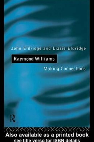 Cover of Raymond Williams