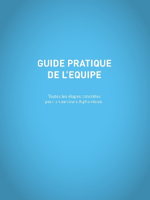 Book cover for Alpha Director's Handbook, French Edition