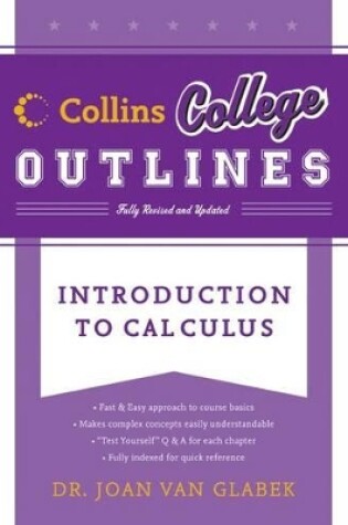 Cover of Introduction to Calculus