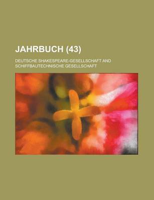 Book cover for Jahrbuch (43)