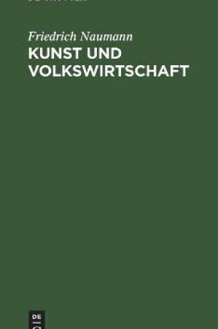 Cover of Kunst Und Volkswirtschaft