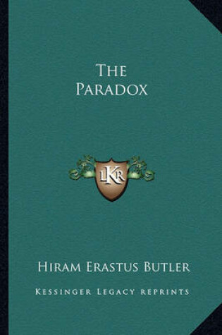 Cover of The Paradox