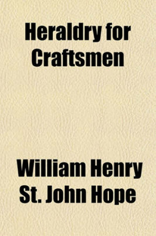Cover of Heraldry for Craftsmen