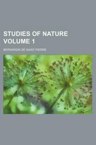 Cover of Studies of Nature Volume 1