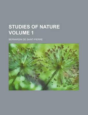 Book cover for Studies of Nature Volume 1