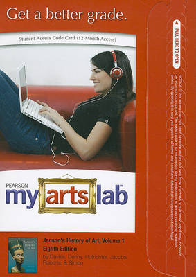 Book cover for MyLab Arts without Pearson eText -- Standalone Access Card -- for Janson's History of Art, Volume 1