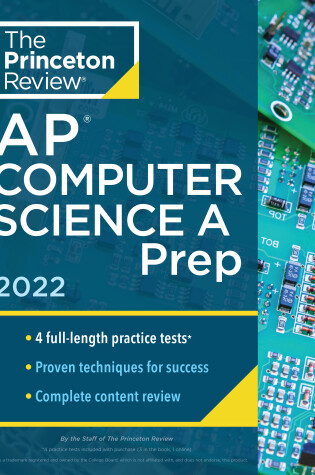 Cover of Princeton Review AP Computer Science A Prep, 2022