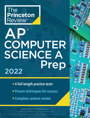 Cover of Princeton Review AP Computer Science A Prep, 2022