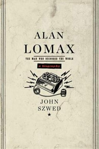 Cover of Alan Lomax