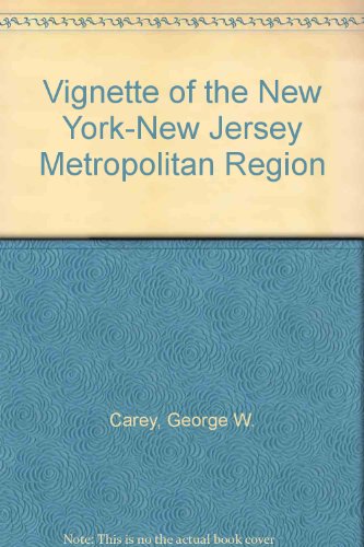 Book cover for Vignette of the New York-New Jersey Metropolitan Region