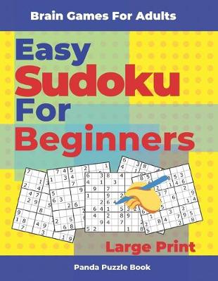 Book cover for Brain Games For Adults - Easy Sudoku For Beginners Large Print