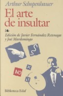 Book cover for El Arte de Insultar