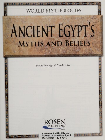 Cover of Ancient Egypt's Myths and Beliefs