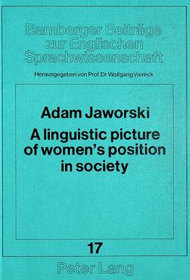 Book cover for Linguistic Picture of Women's Position in Society