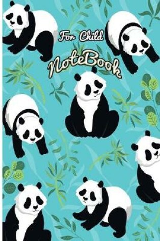 Cover of Panda Notebook for child