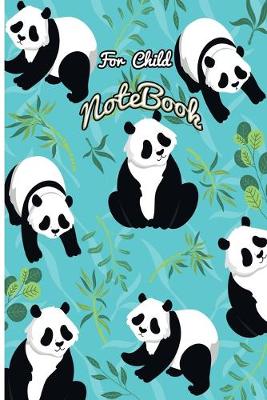 Book cover for Panda Notebook for child