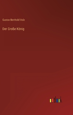Book cover for Der Große König