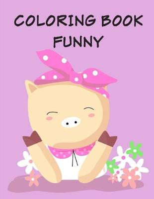 Book cover for Coloring Book Funny