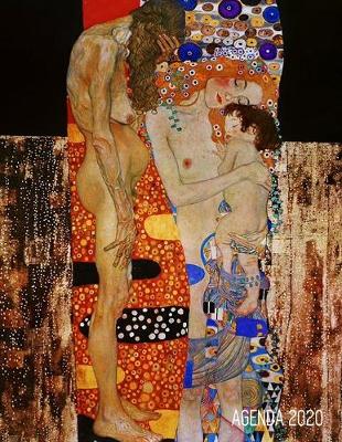 Book cover for Gustav Klimt Agenda Annual 2020
