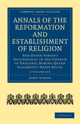 Cover of Annals of the Reformation and Establishment of Religion 4 Volume Set in 7 Paperback Parts