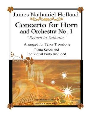 Book cover for Concerto for Horn and Orchestra No. 1 "Return to Valhalla"