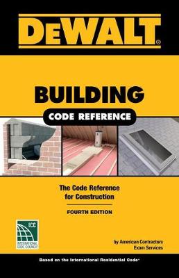 Book cover for Dewalt Building Code Reference