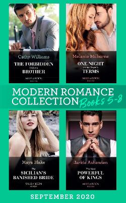 Book cover for Modern Romance September 2020 Books 5-8