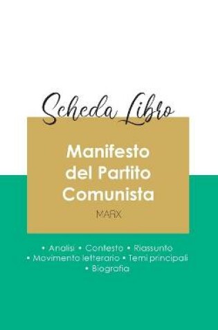 Cover of Scheda libro Manifesto del Partito Comunista di Karl Marx (analisi letteraria di riferimento e riassunto completo)