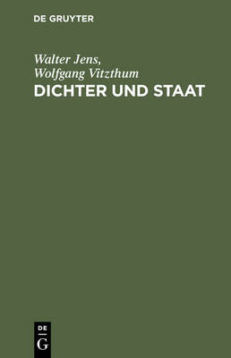 Book cover for Dichter und Staat