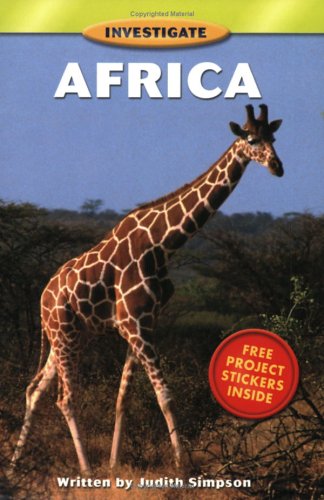 Cover of Bcp Investigate Series: Africa