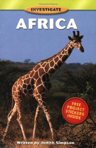 Book cover for Bcp Investigate Series: Africa