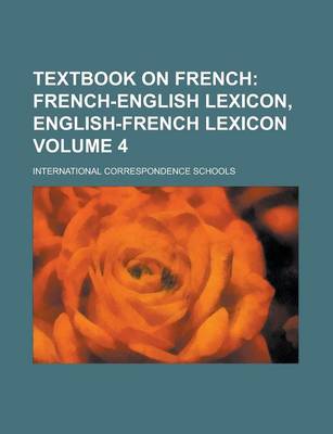 Book cover for Textbook on French Volume 4