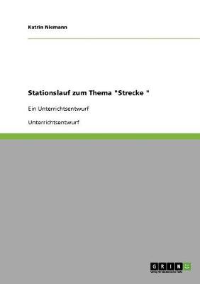 Book cover for Stationslauf zum Thema Strecke