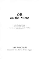 Book cover for Operational Research on the Micro