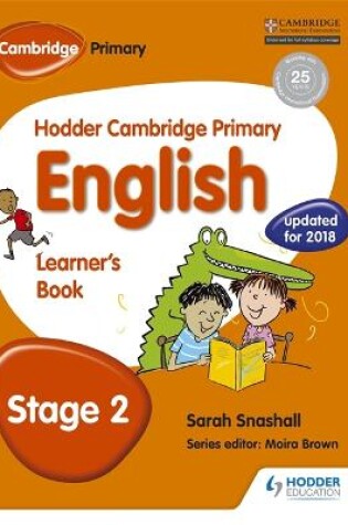 Cover of Hodder Cambridge Primary English: Learner's Book Stage 2