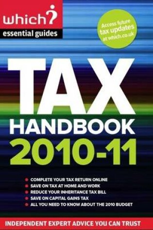 Cover of Tax Handbook 2010/11