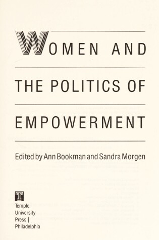 Cover of Women/Pltcs/Empowerment